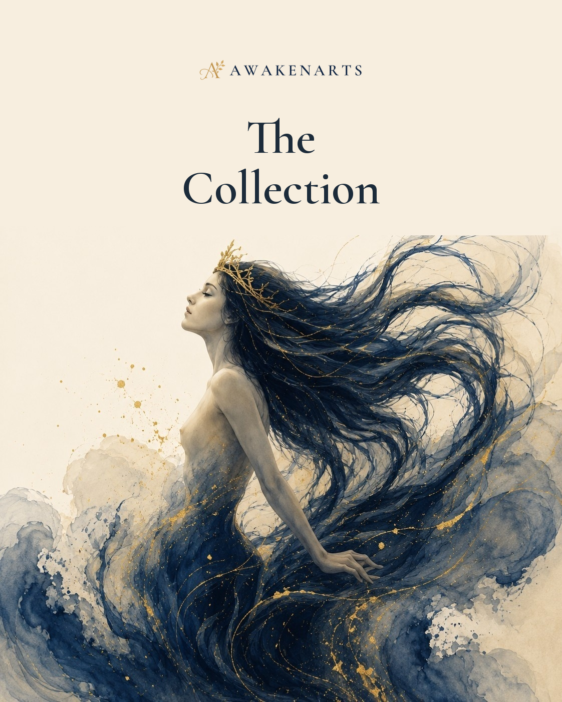 The AwakenArts Collection — the gathered body of image-poem work each workshop draws from.