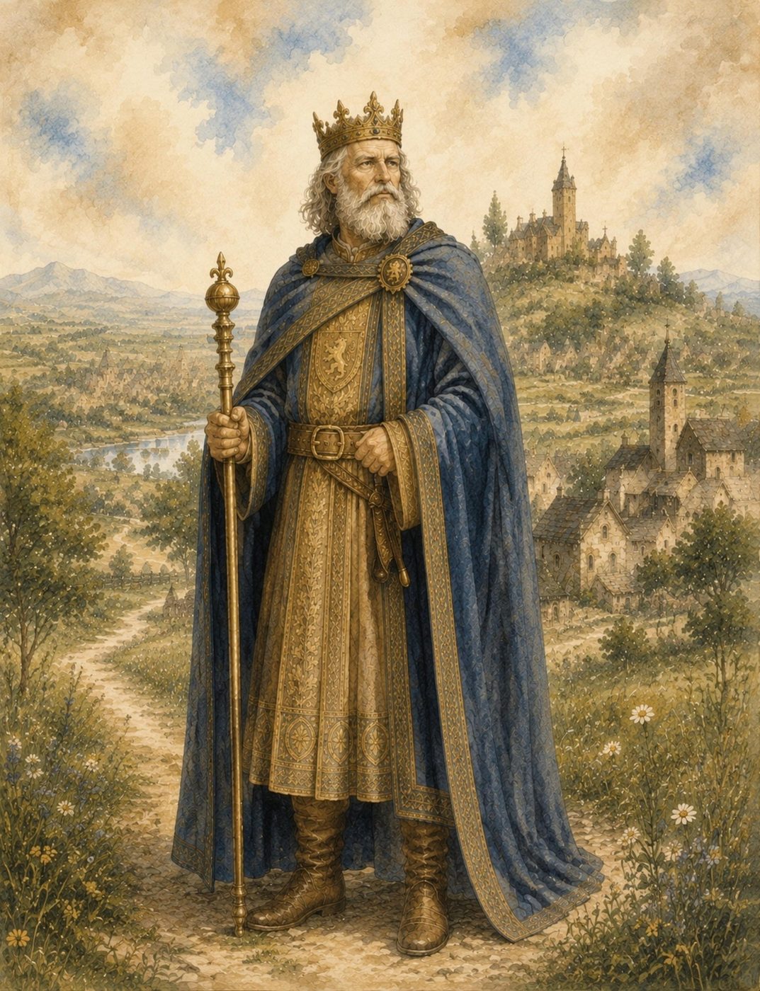 Where You Stand — the King on a hillside